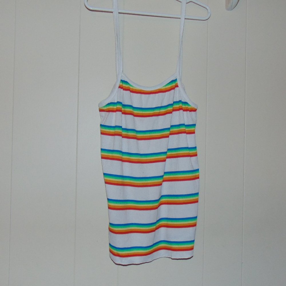 Rainbow Tank Top - size medium